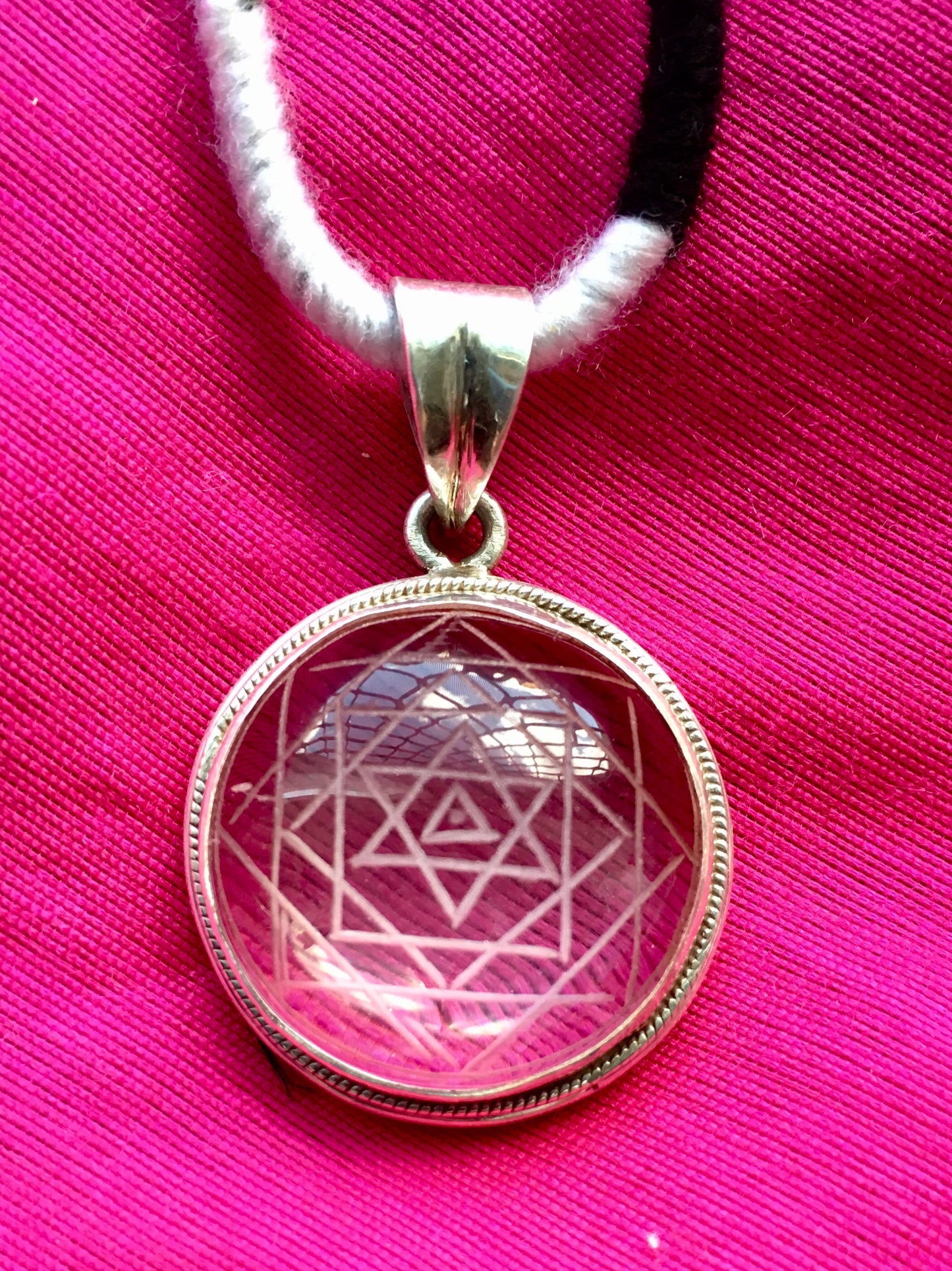 Mandala Silver Pendant