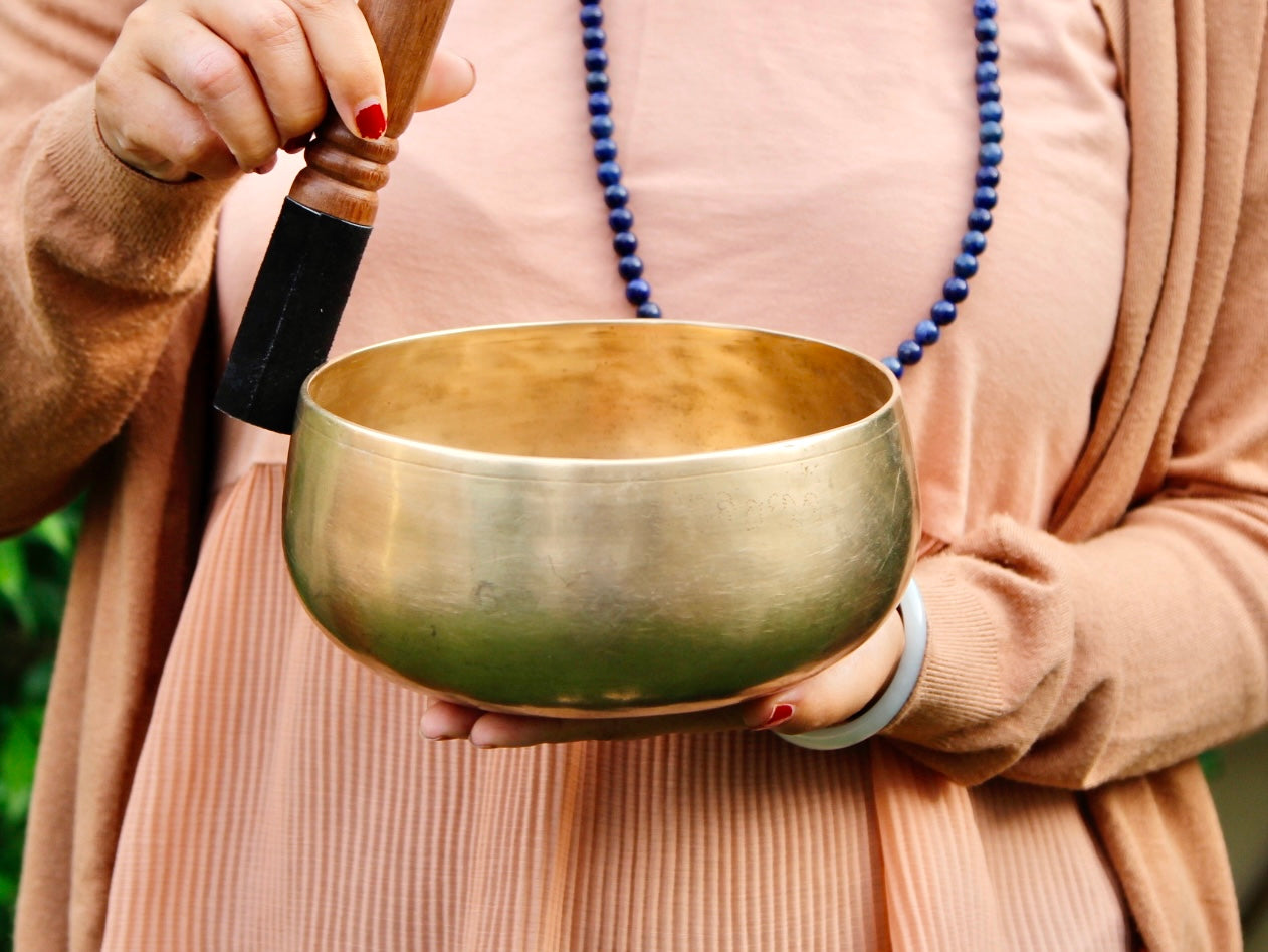 Remuna Singing Bowl - Base note G3 (193 Hz)