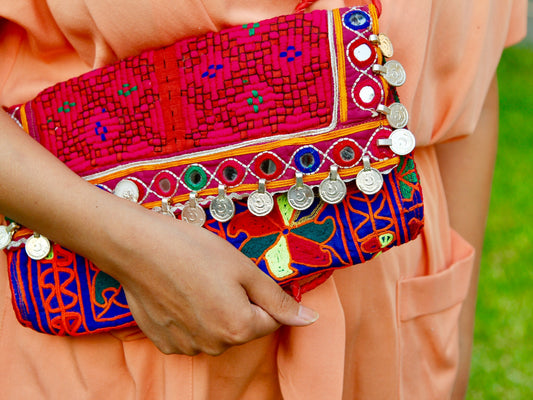 Bohemian Ladies Clutch Handbag