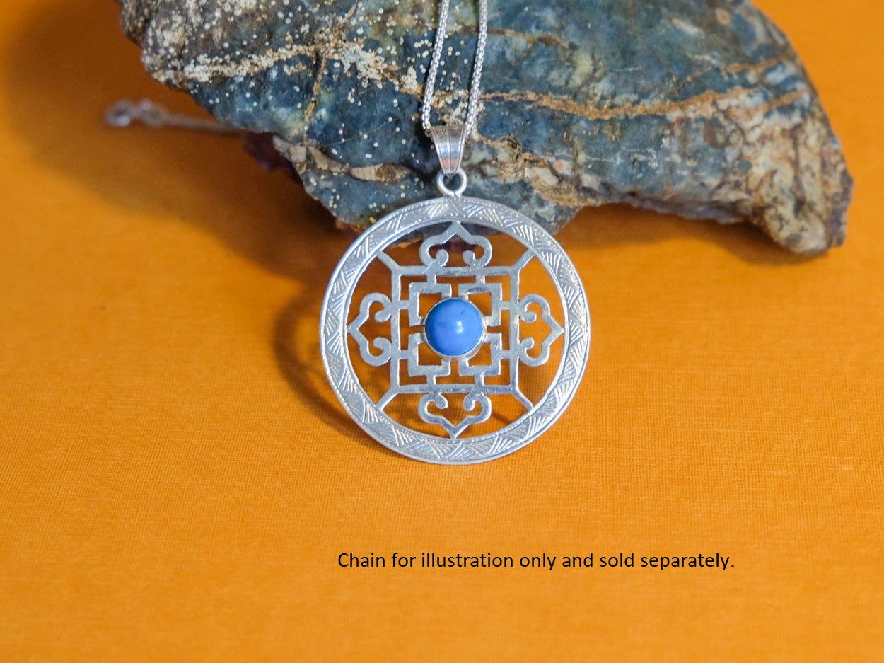 Turqouise Mandala Pendant