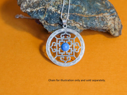 Turqouise Mandala Pendant