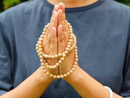 Knotted Lotus Seed Mala