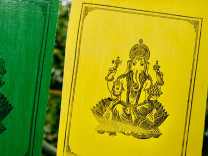 Ganesha Prayer Flags - 1.5 metres long