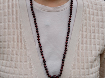 Knotted Rosewood Mala