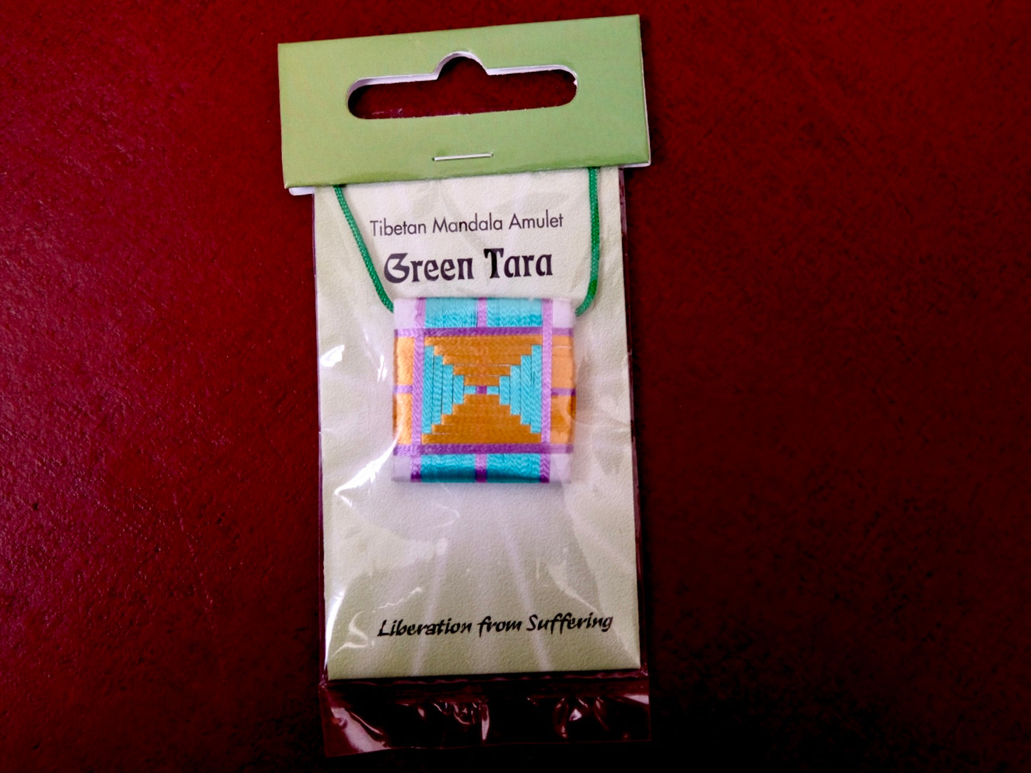 Green Tara  Mandala Talisman