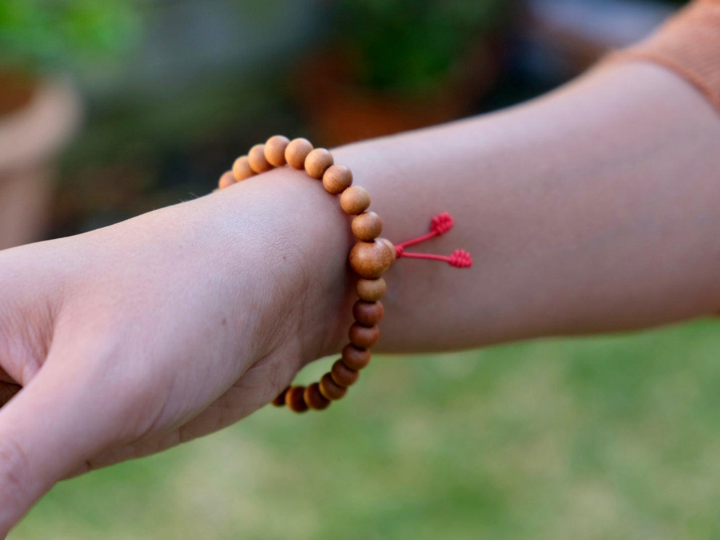 8mm Sandalwood Mala Bracelet