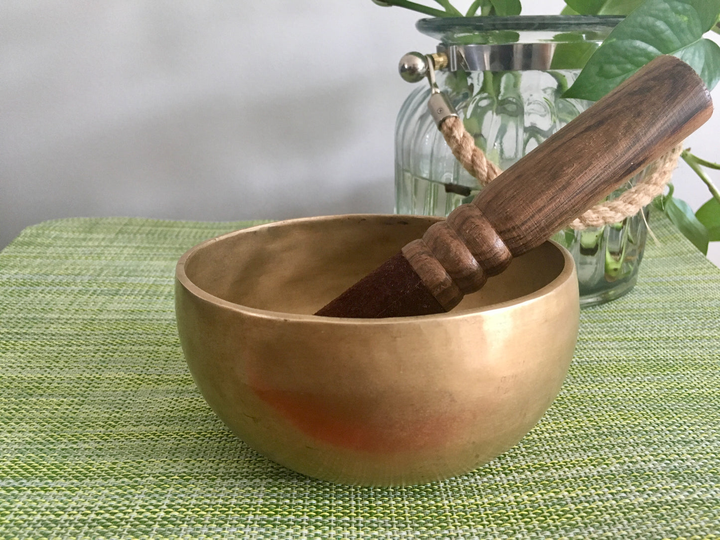 Small Contemporary Flow Singing Bowl - Base note G 398